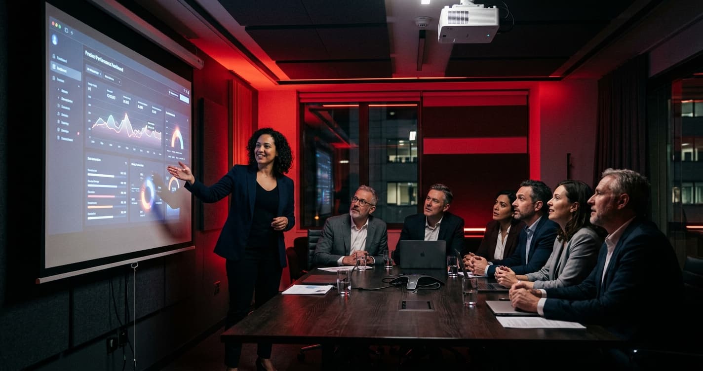 말 대신 동작하는 걸 보여주면 회의가 5분에 끝난다