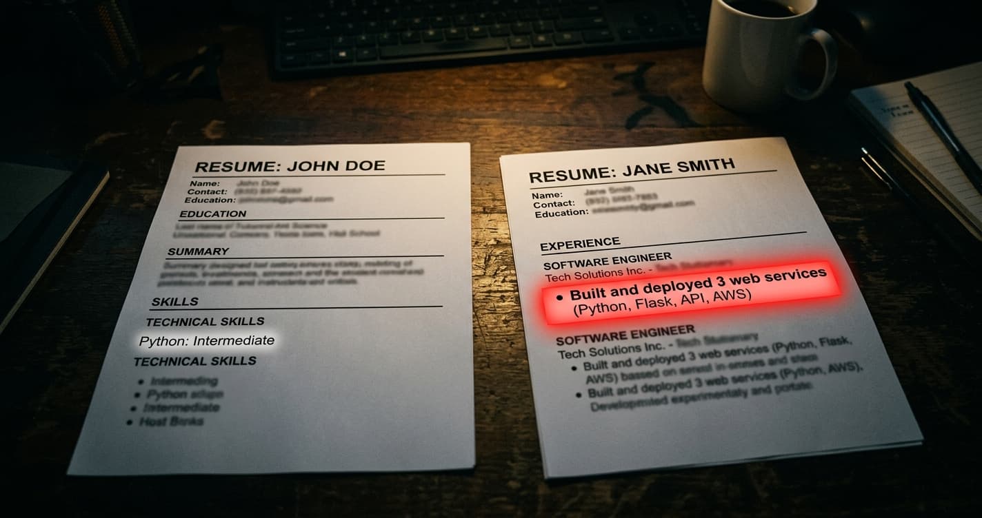 'Python: 중급' vs '서비스 3개 구축·배포'